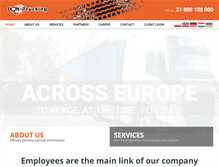 Tablet Screenshot of don-trucking.eu